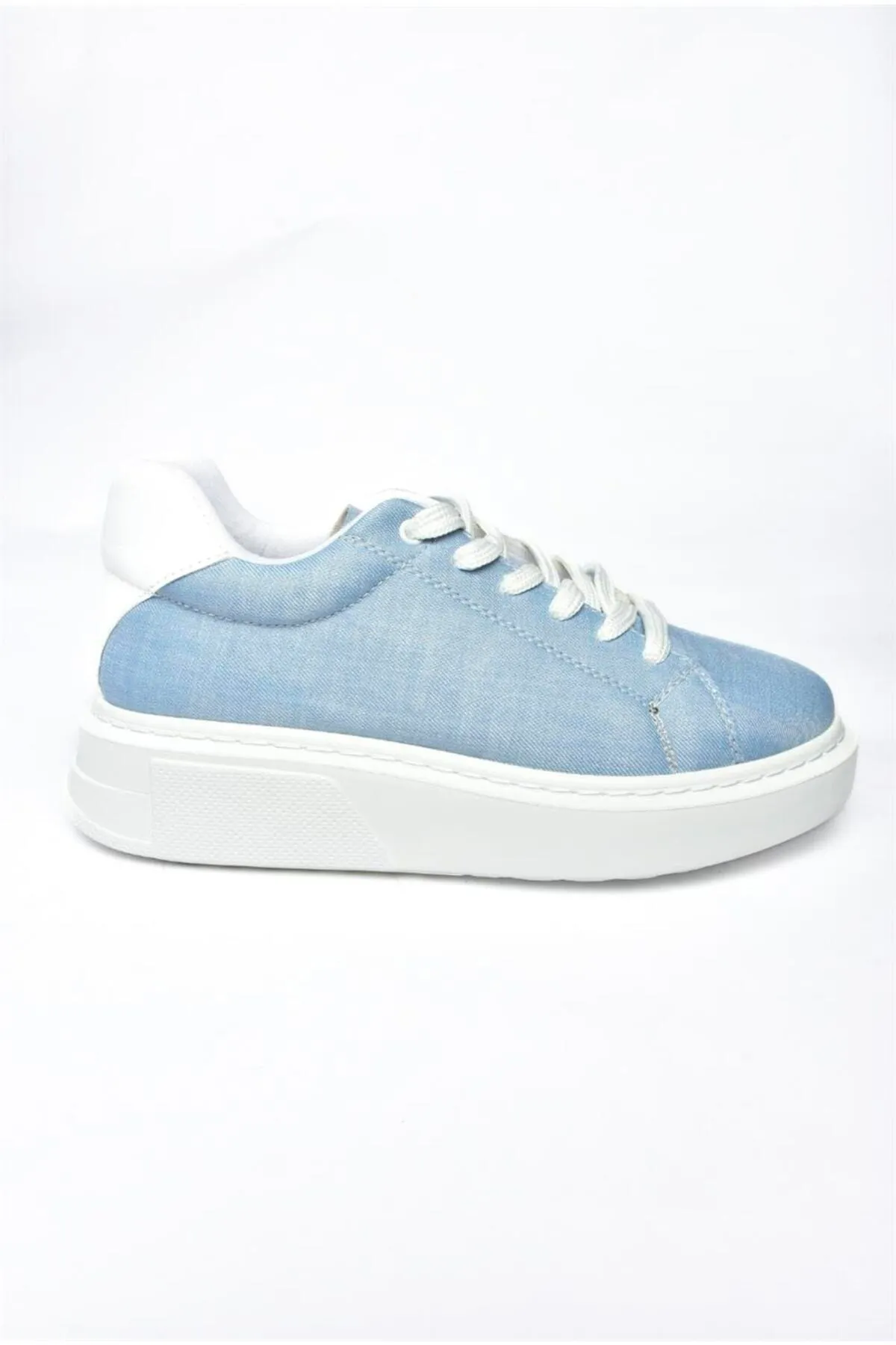 Fox Shoes  P848231410 Blau/weiße Damen-Sportschuhe-Sneaker