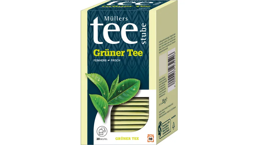 Müllers Teestube Grüner Tee Beutel Grüner Tee 35 g