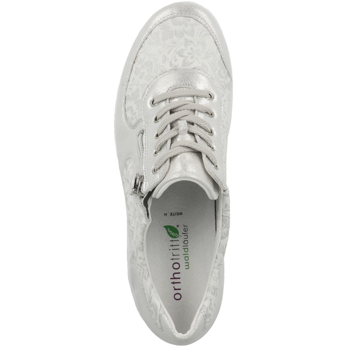 Waldläufer H-Havy-Soft Sneaker Low silber