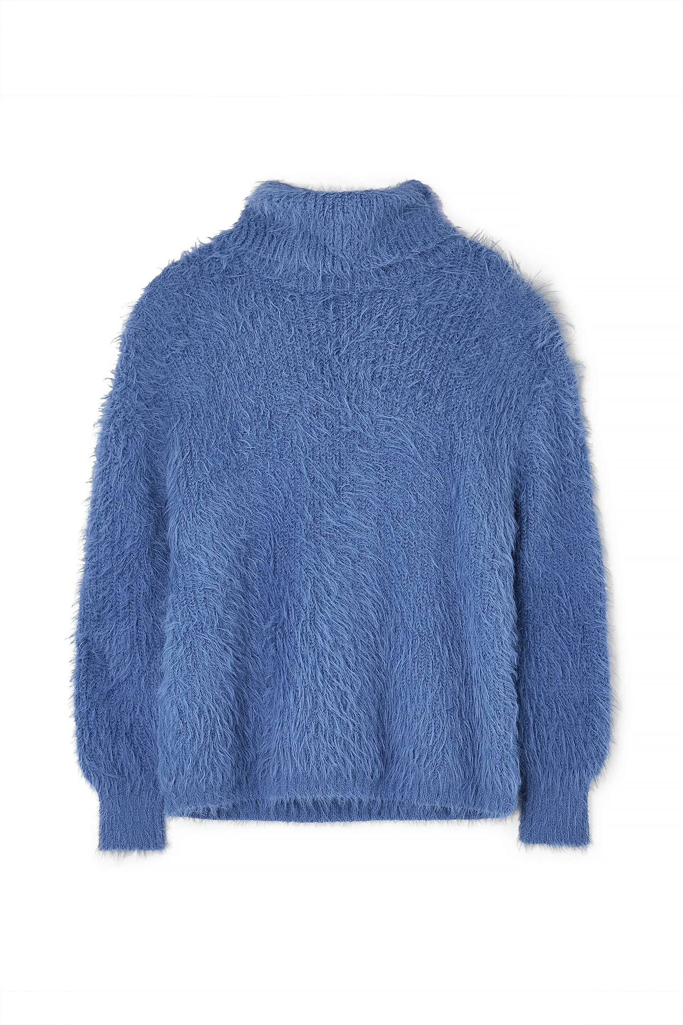 Gestrickter Oversize-Rollkragenpullover