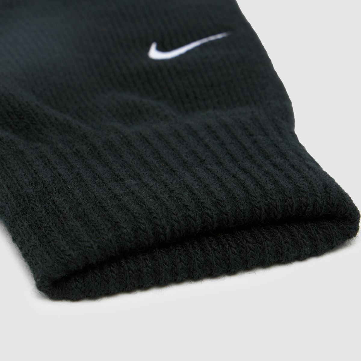Nike svarta och vita stickade swoosh 2.0-handskar