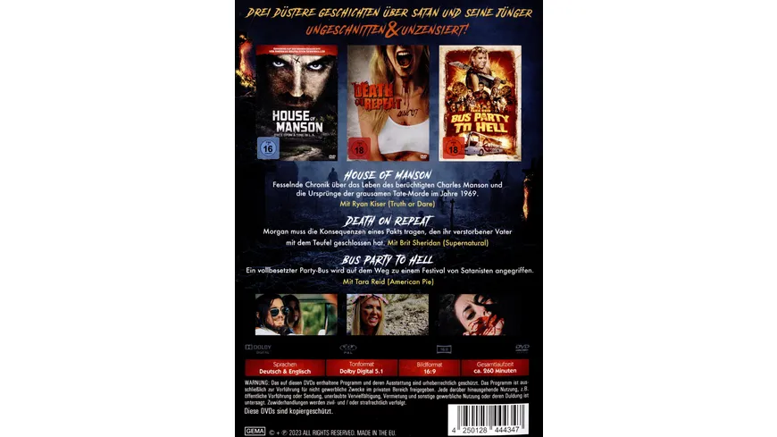 Pentagram - Satan ist unter uns  [3 DVDs]