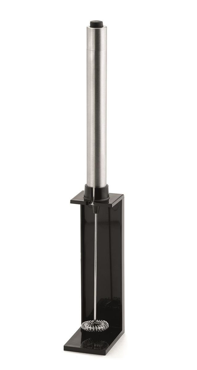 Gravidus Milchaufschäumer Elektr. Edelstahl Milchaufschäumer + Ständer