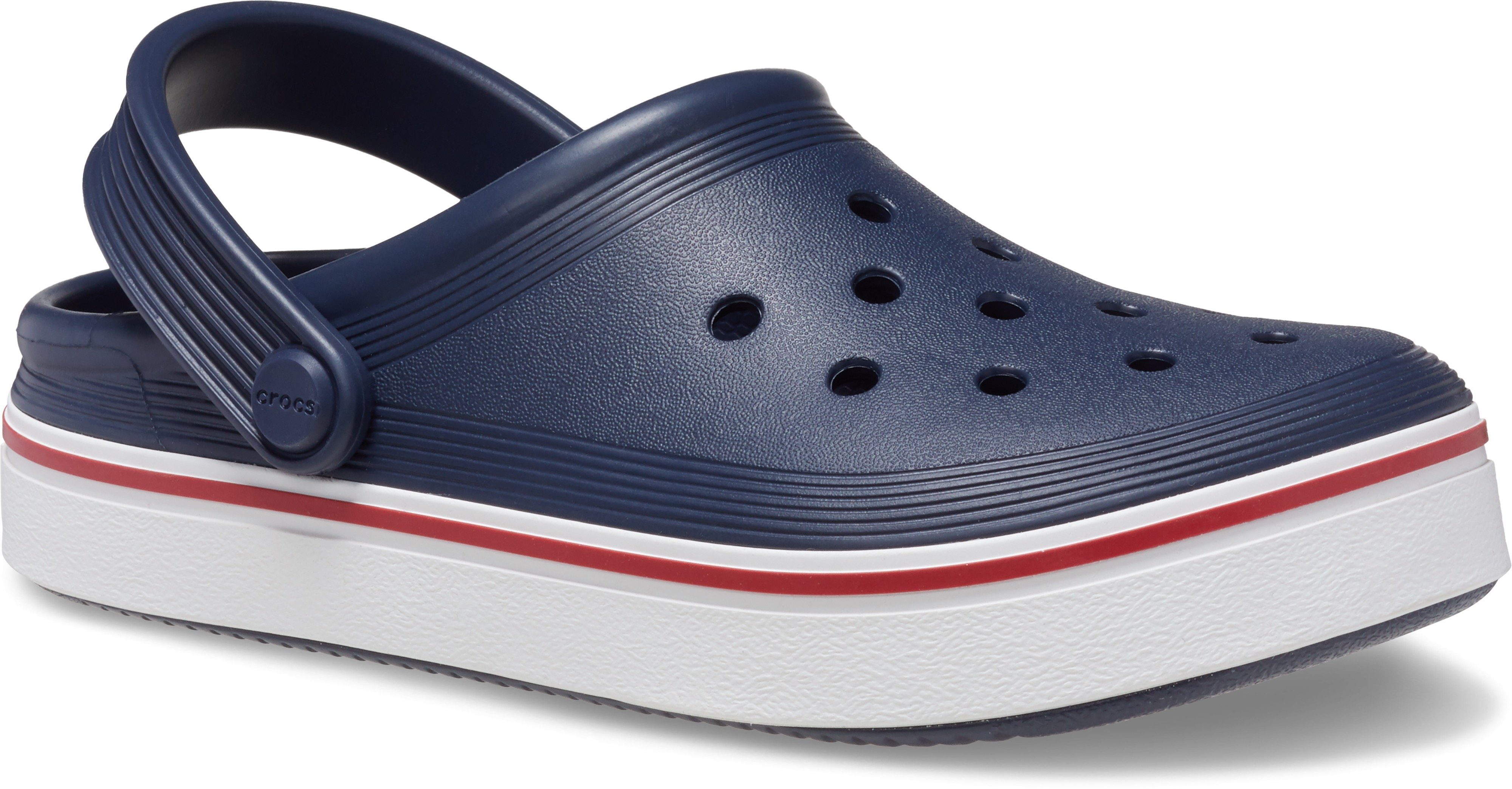 Crocs Crocband Clean Clog T Hausschuh mit geschütztem Zehenbereich