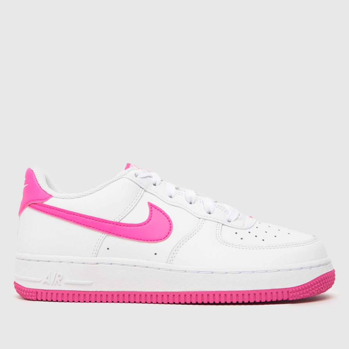 Nike Air Force 1 Lány Utcai Cipő Fehér & Rózsaszín