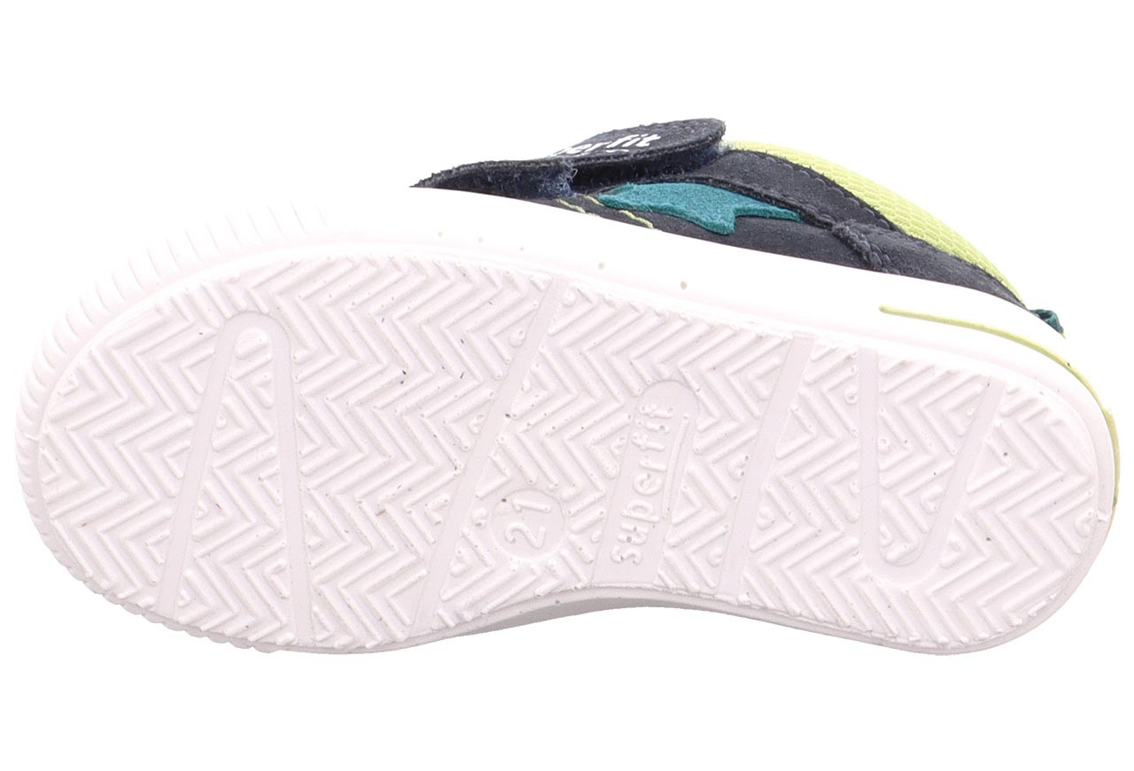 MOPPY - Blau/HellgrünSneaker low mit Klettverschluss