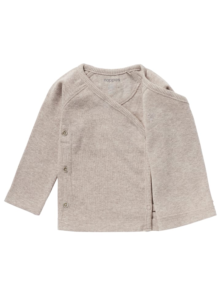 Noppies Langarmshirt Nanyuki in Taupe Melange günstig kaufen