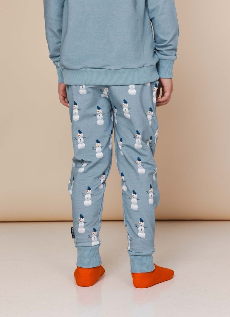 Snore Mr. Snowman trousers made of organic cotton