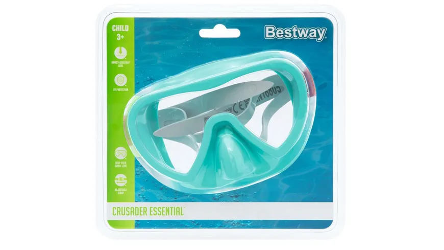 Bestway - Crusader Essential™ Tauchmaske ab 3 Jahren, sortiert