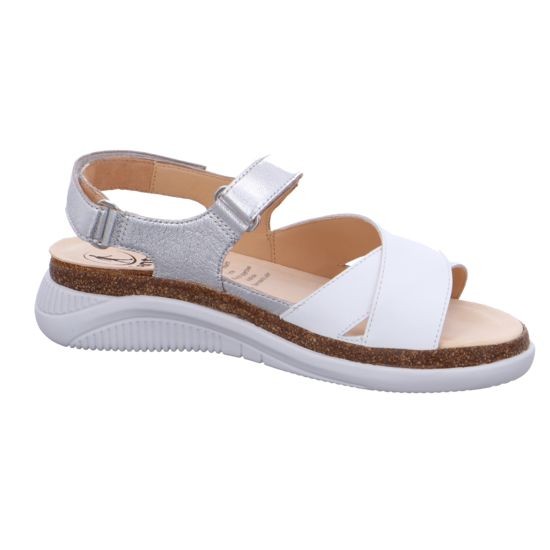 GANTER Komfort Sandalen weiss