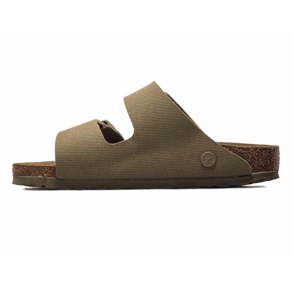 Birkenstock Arizona Tex Canvas 1024065 / grün