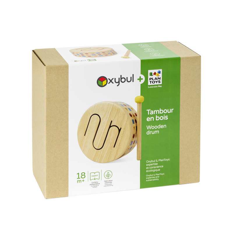 Tambour en bois Oxybul