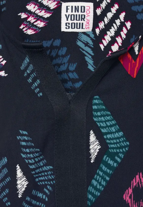 CECIL Multicolor Print Top
