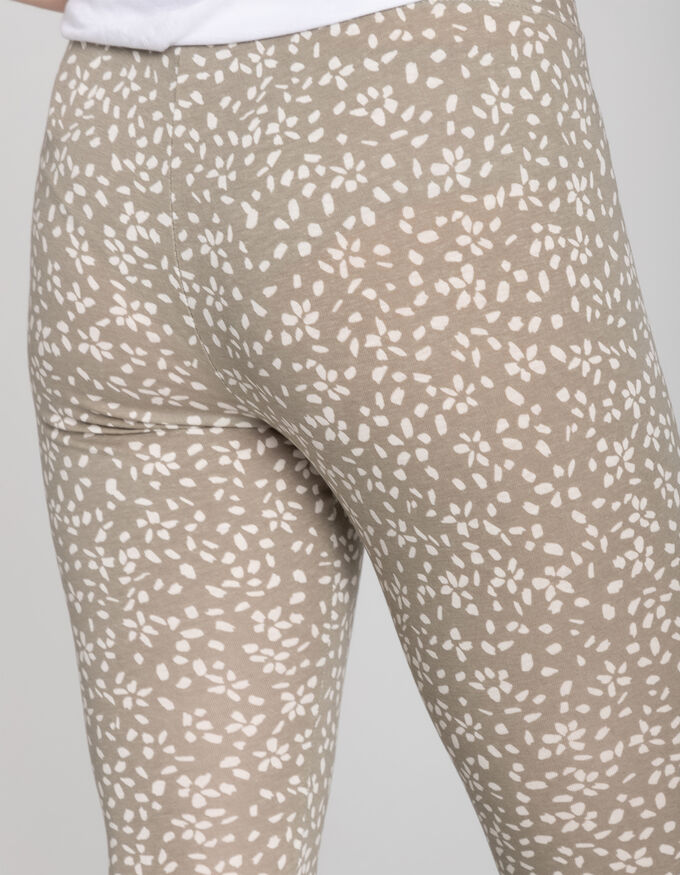 Capri Leggings - Elastischer Bund