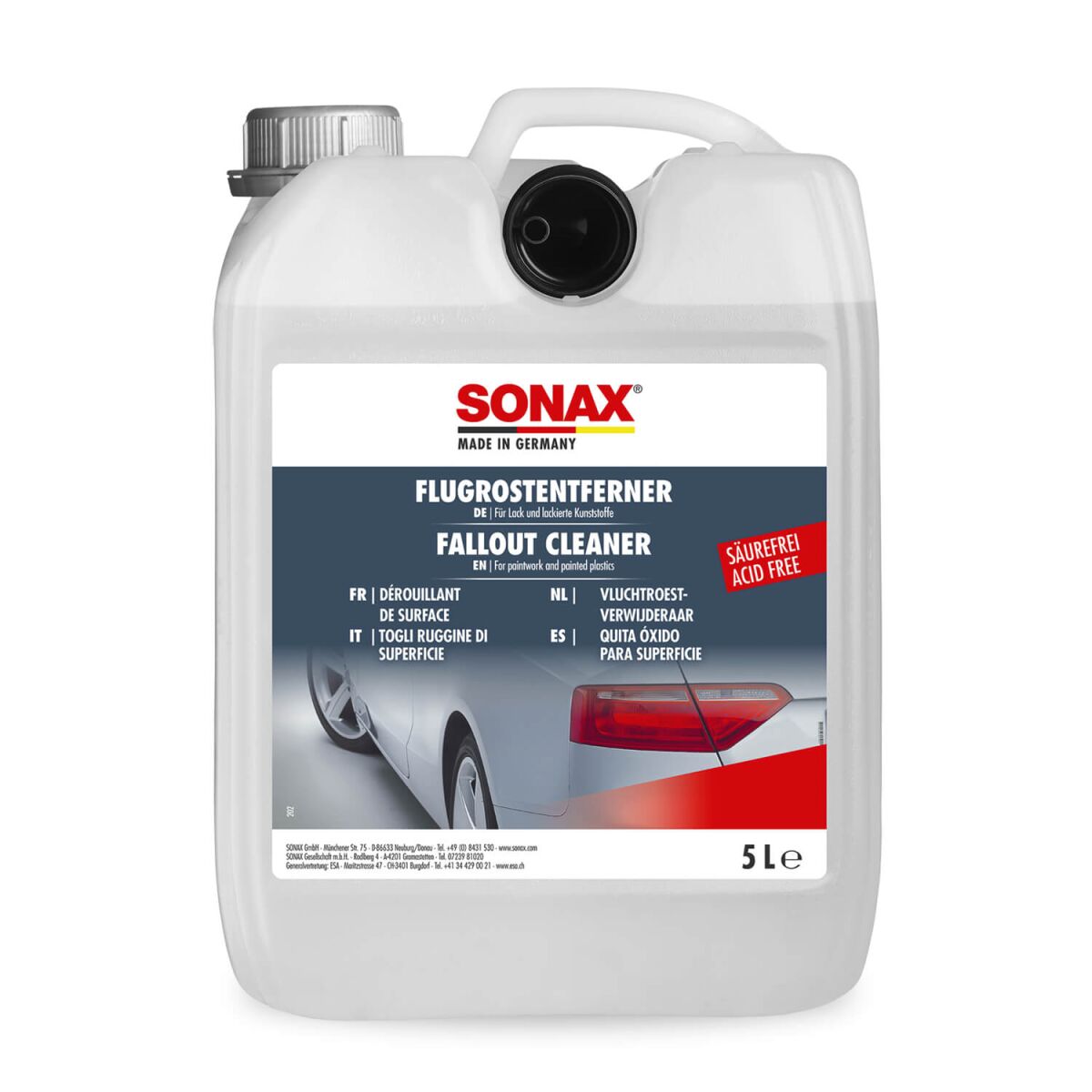 SONAX FlugrostEntferner säurefrei 5L