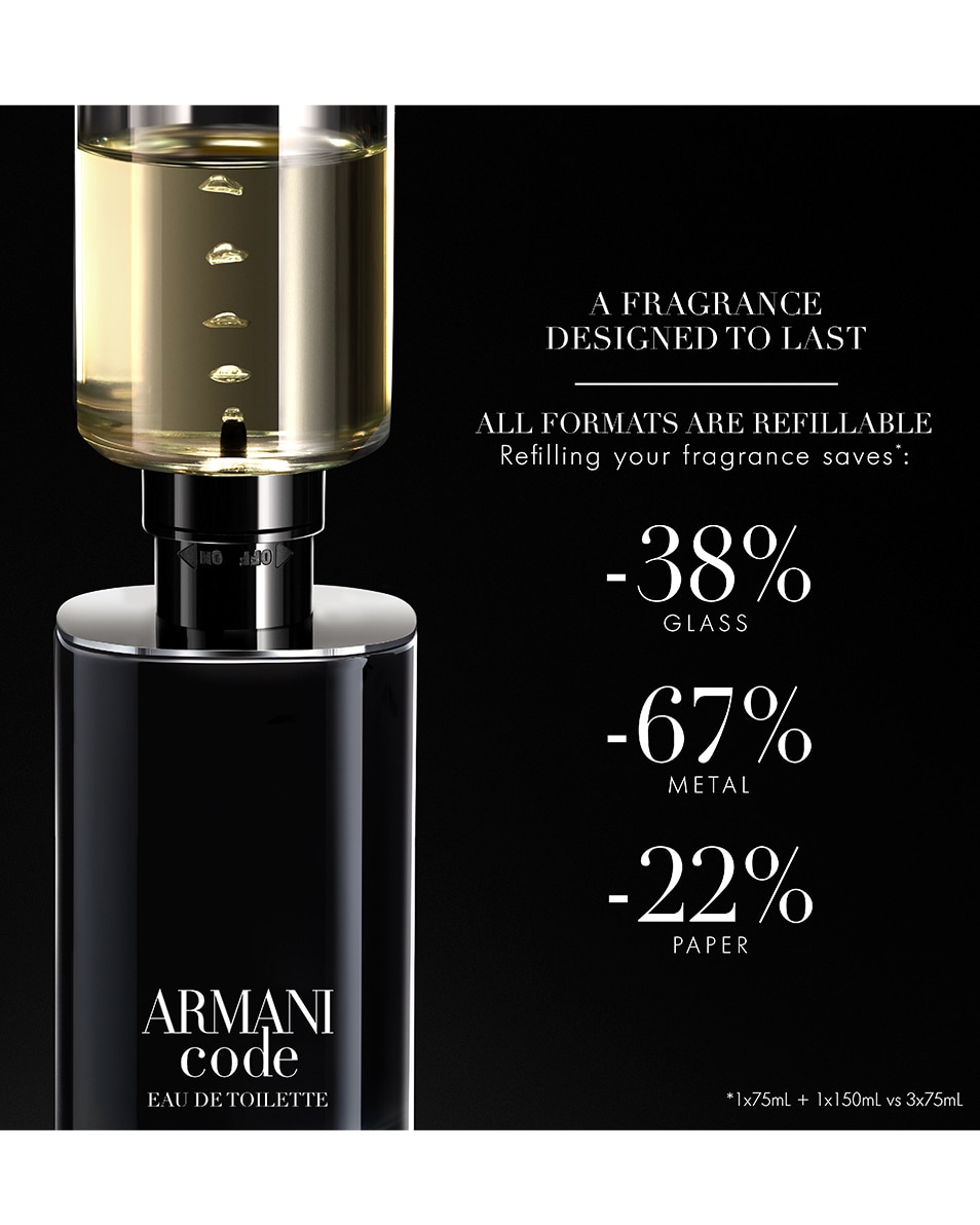 code  Hervulbaar eau de toilette