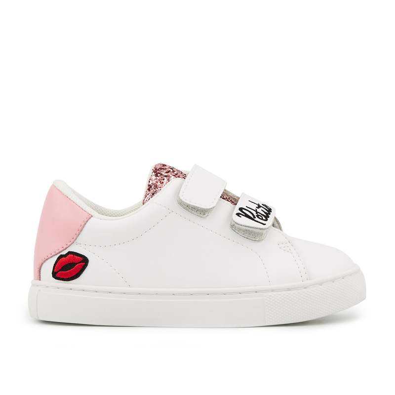 Baskets en cuir Mini Edith petite soeur