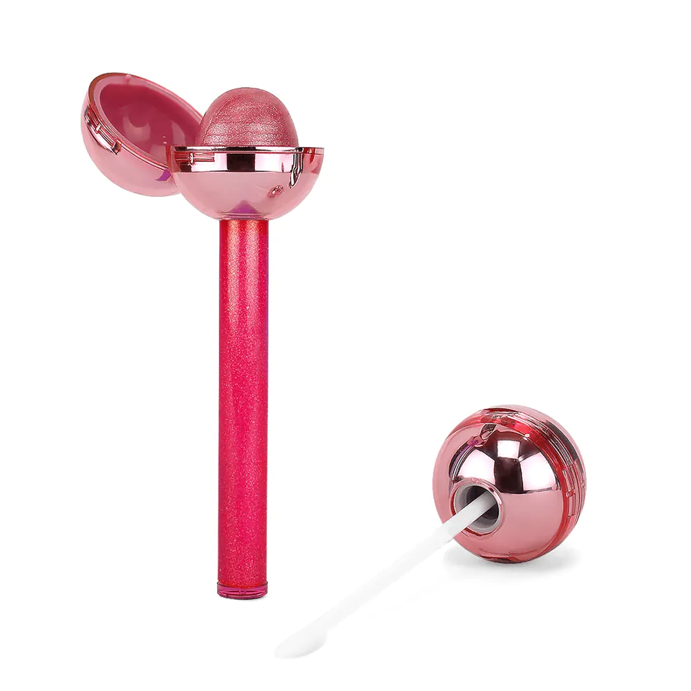 „Glossy Pops“ lūpų balzamas ir blizgis „Think Pink Greipfruit“
