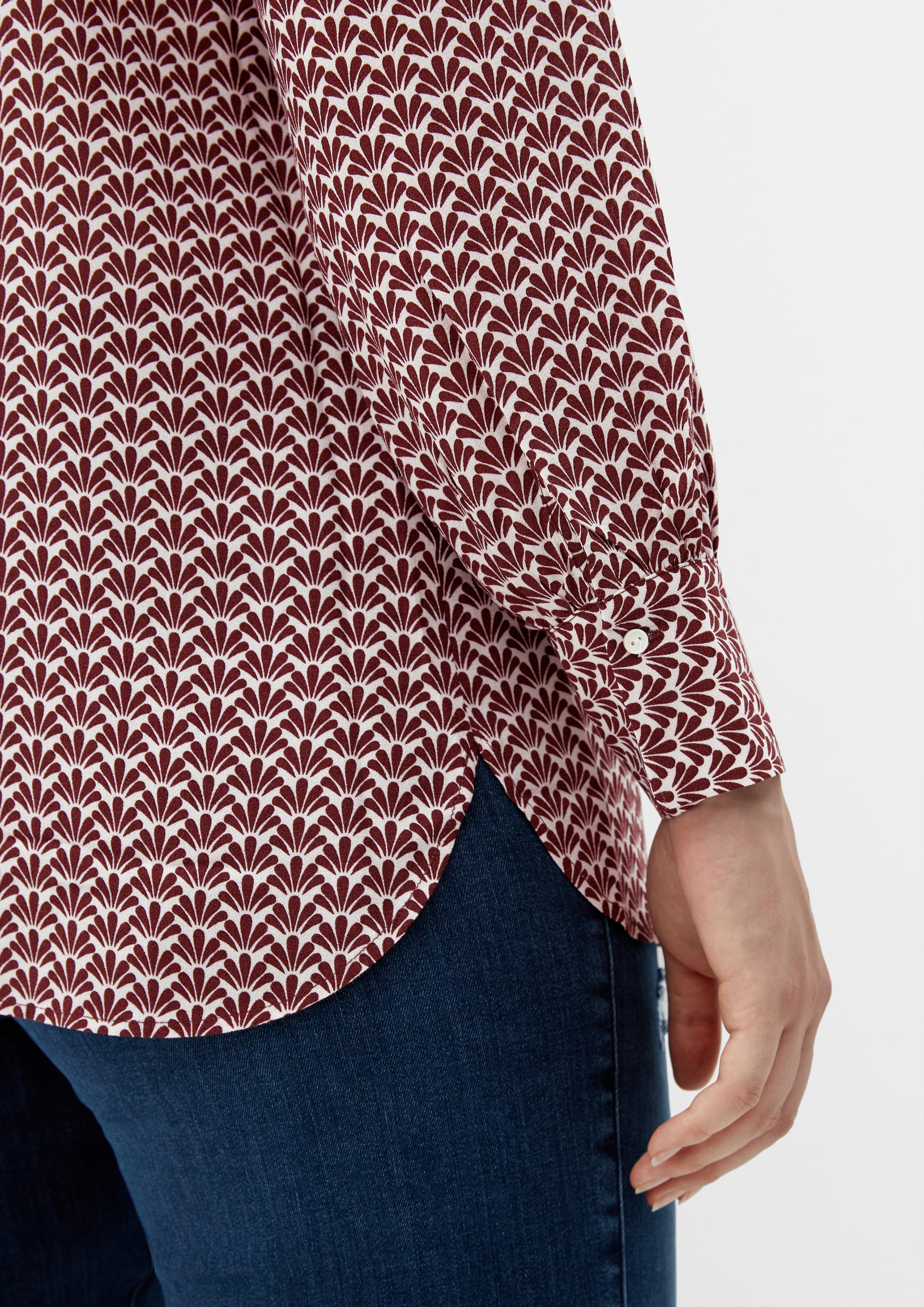 Bluse mit Allover-Muster  2121168-02A0