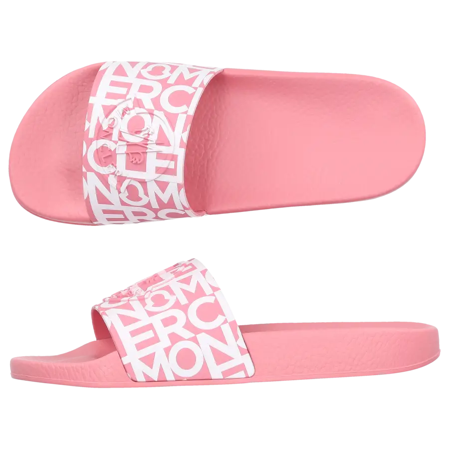 Moncler - Badeschuhe BASILE Kautschuk - pink