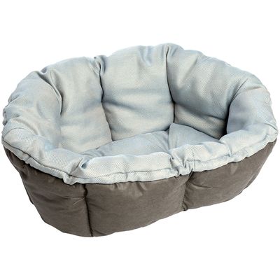 Überzug Sofà blau Tweed für Ferplast Korb Siesta Deluxe (ohne Korb)