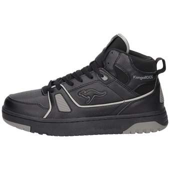 KangaROOS K-Draft Center Mid Sneaker in schwarz