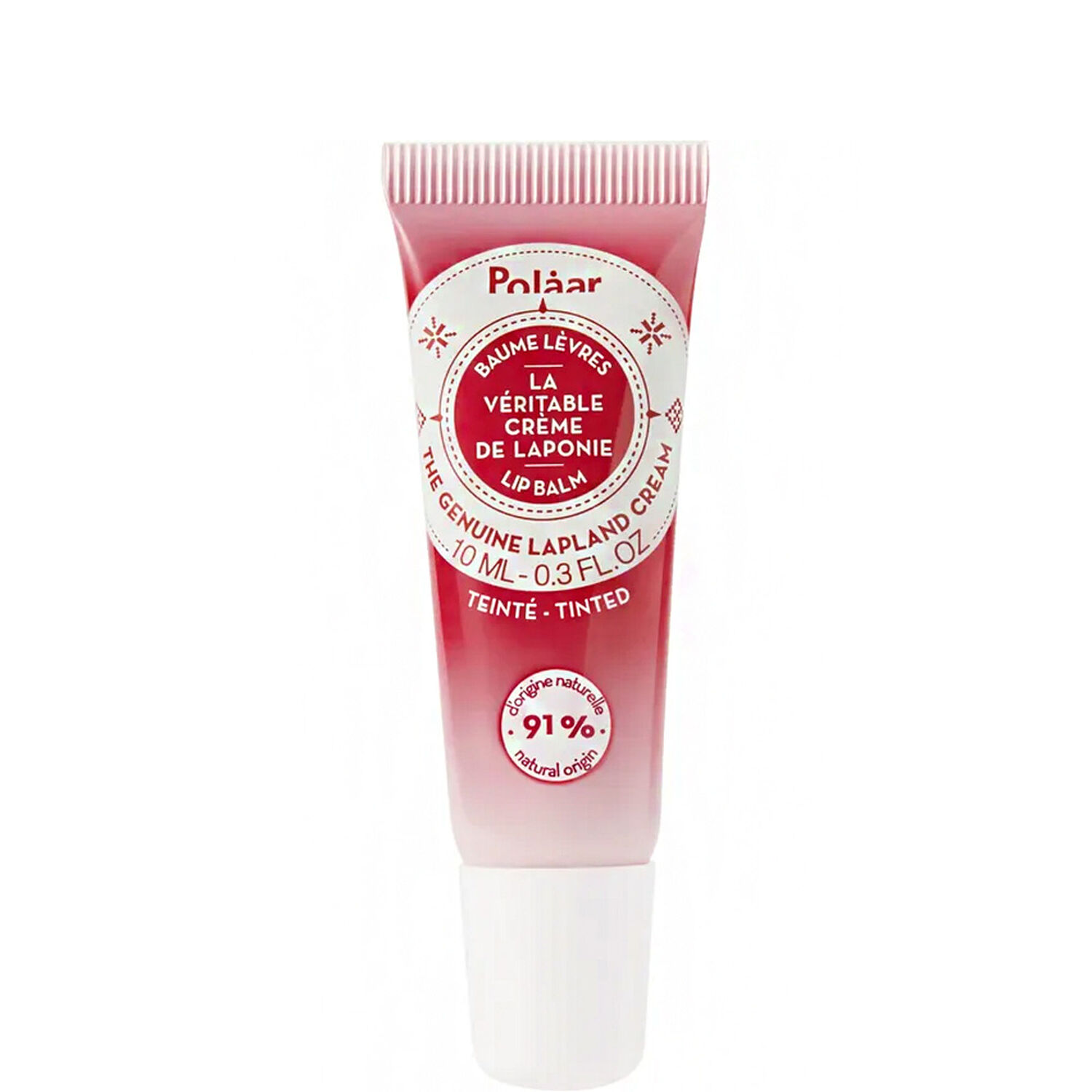 Polaar La Véritable Crème de Laponie Baume lèvres teinté aux 3 baies arctiques