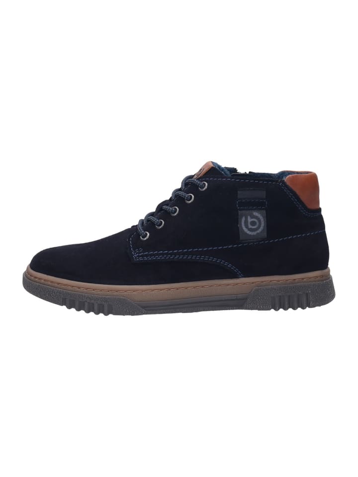 Bugatti Schnürstiefel in blau günstig kaufen