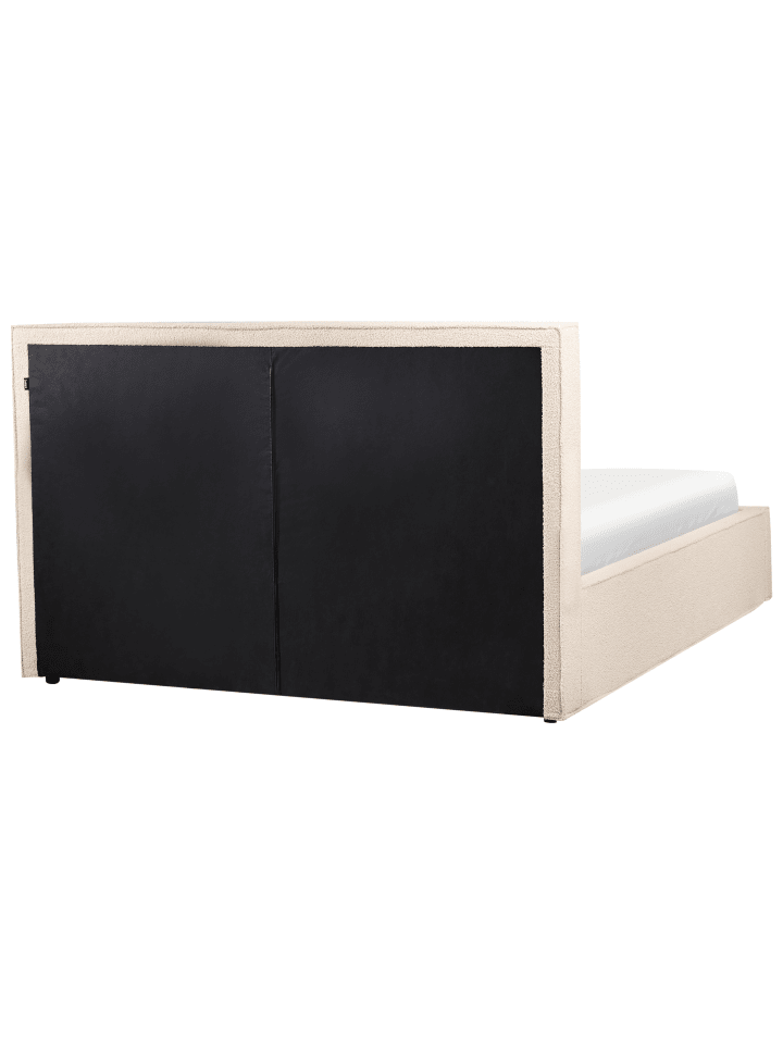 Beliani Doppelbett MOISSAC in Beige - (W) 177 x (H) 108 x (L) 224 cm günstig kaufen onesize