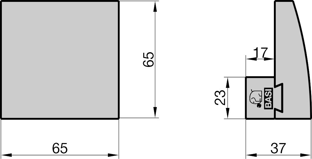 Basi Fenster- und Fenstertürenzusatzsicherung in Weiß