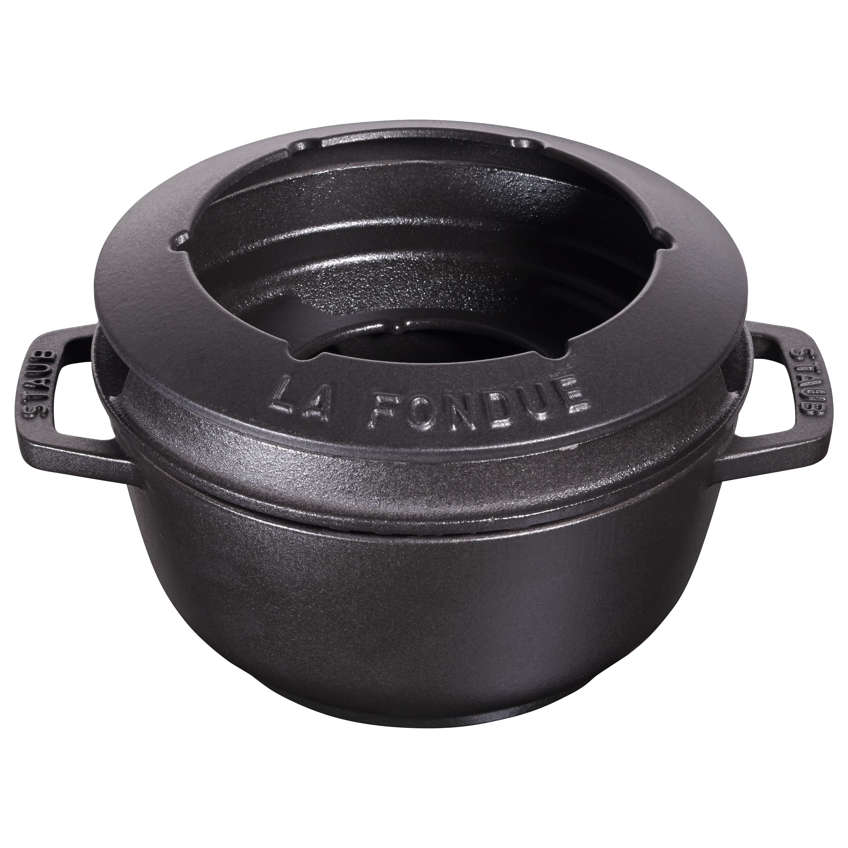 Fondue Set 18 cm, Schwarz