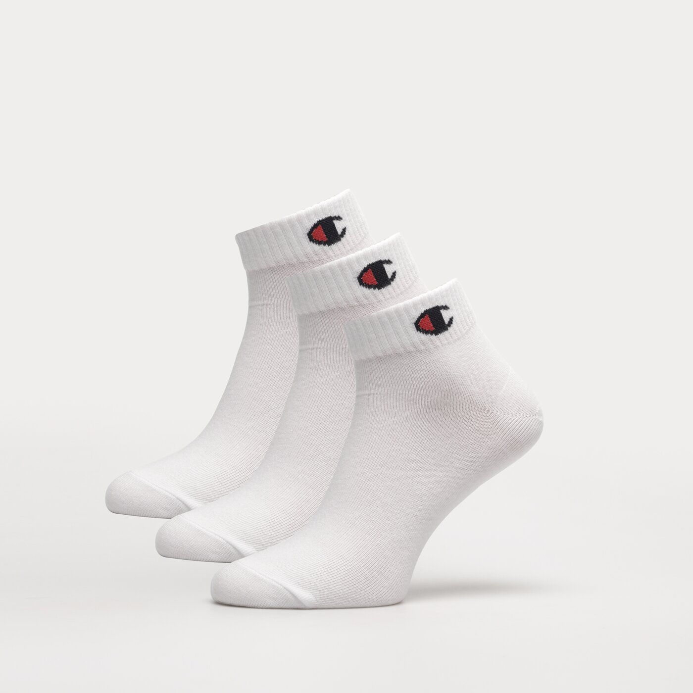 CHAMPION SOCKEN 3PK QUARTER Weiß