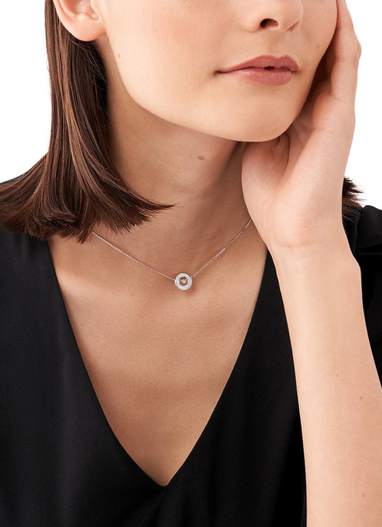 Emporio Armani Sterling silver necklace with cubic zirconia EG3585040