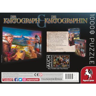 !AKTION Puzzle Motiv Kartograph (1000 Teile)