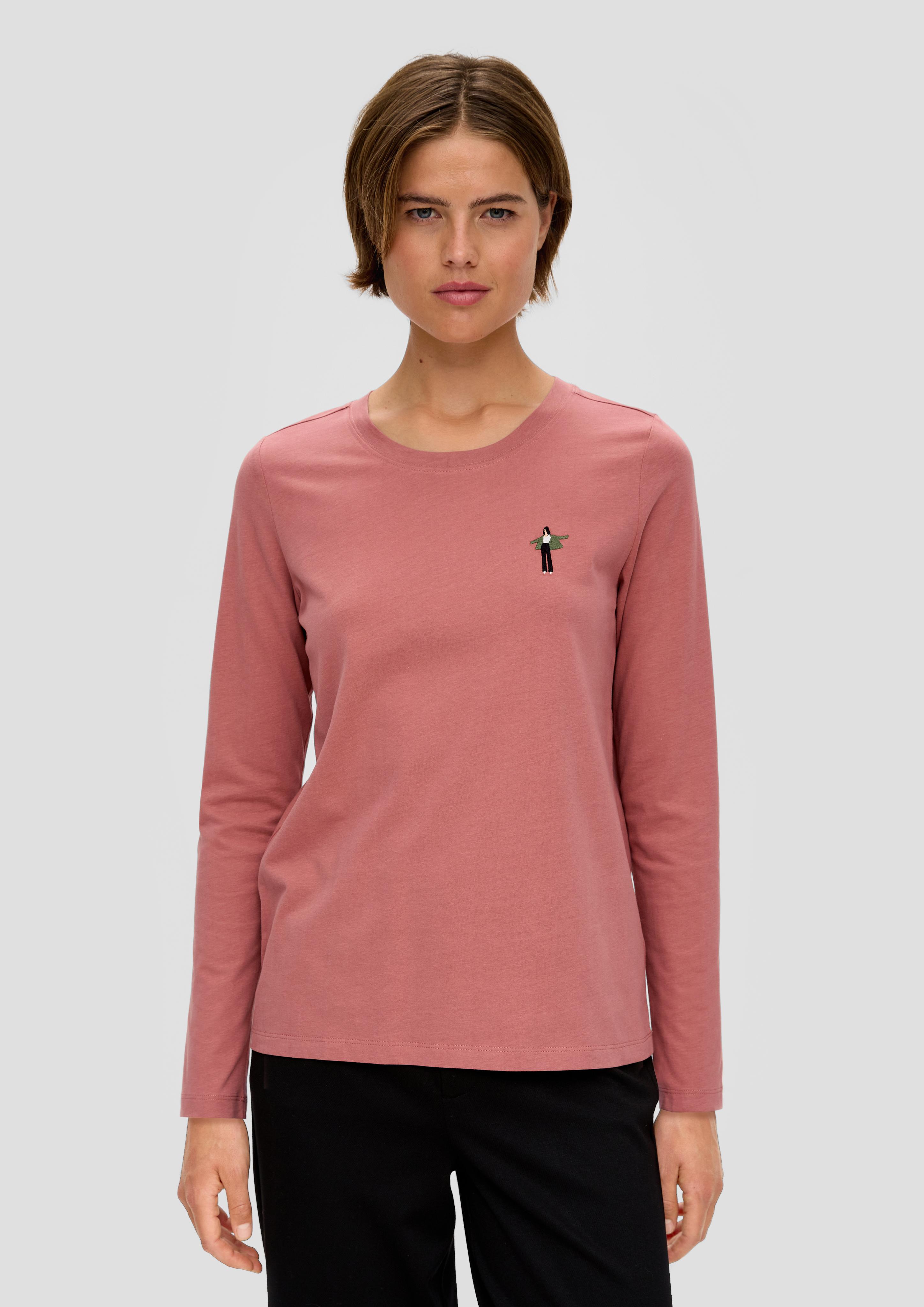 Longsleeve mit Statement-Print  2137221-20D1