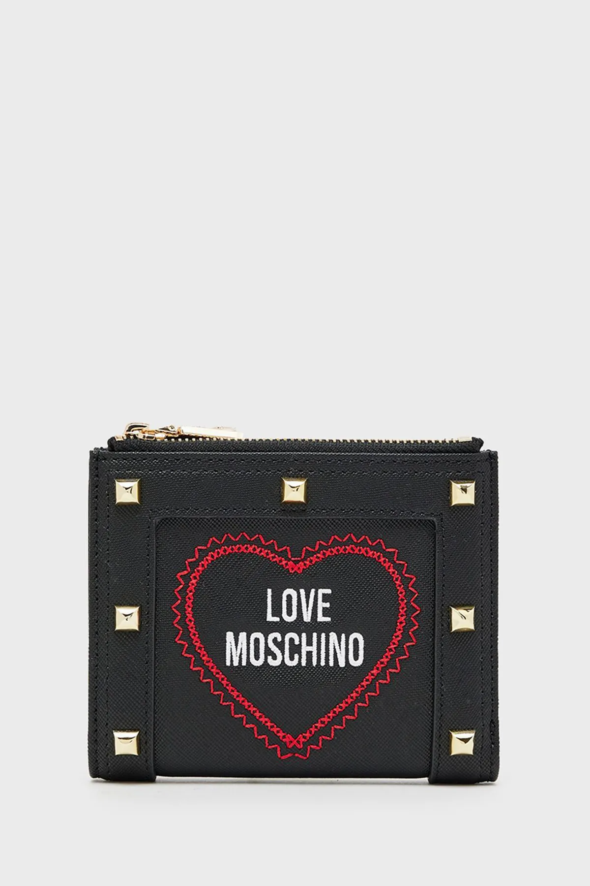 Love Moschino  Damen/Mädchen SCHWARZE Geldbörse