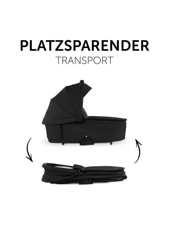 Hauck Faltbare Babywanne (Carrycot) für Walk N Care Kinderwagen in schwarz günstig kaufen onesize