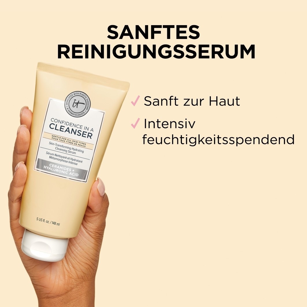 Confidence in a Cleanser Ceramides + Hyaluronic Acid