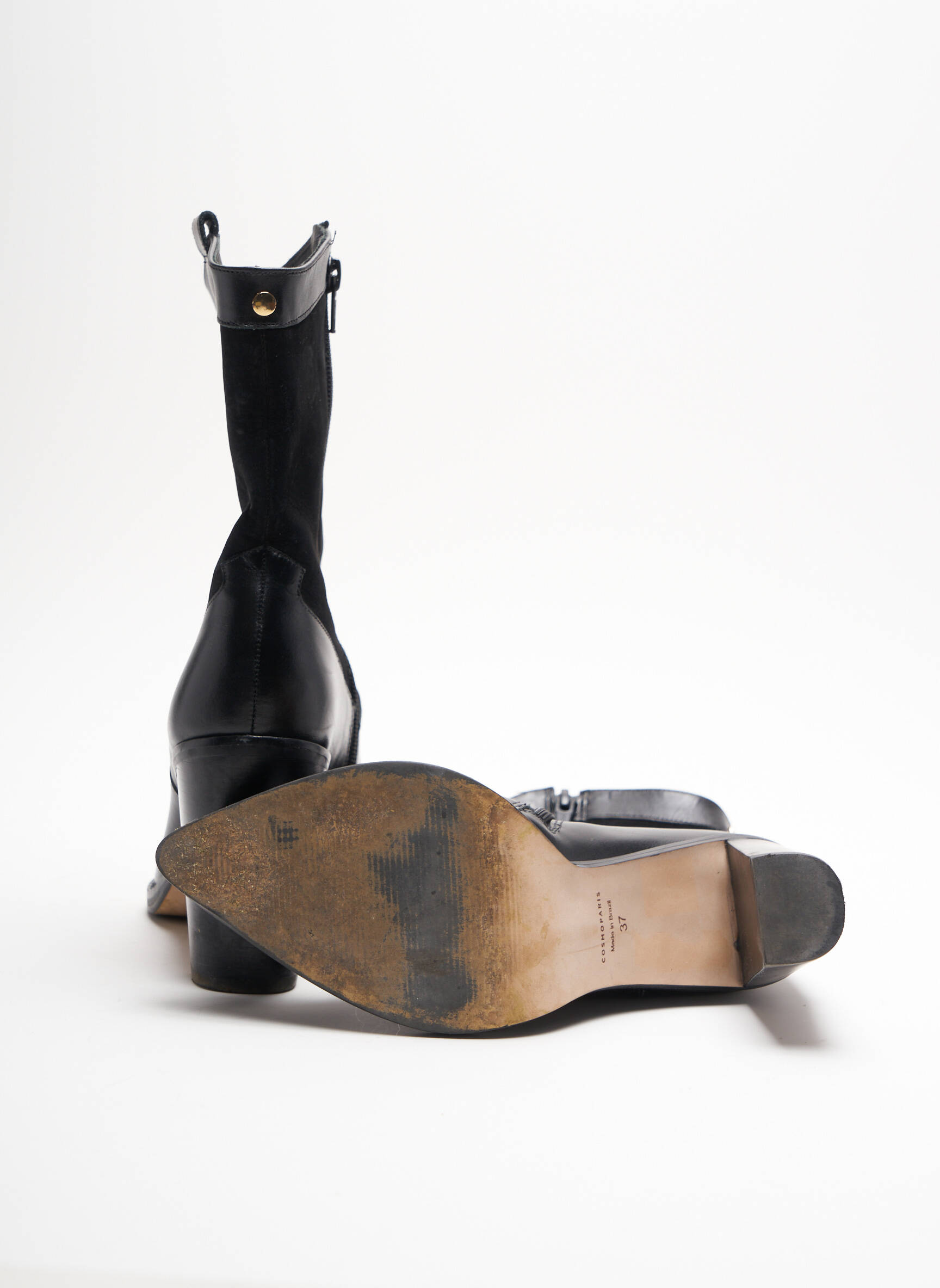 Cosmoparis Bottines Femme couleur noir