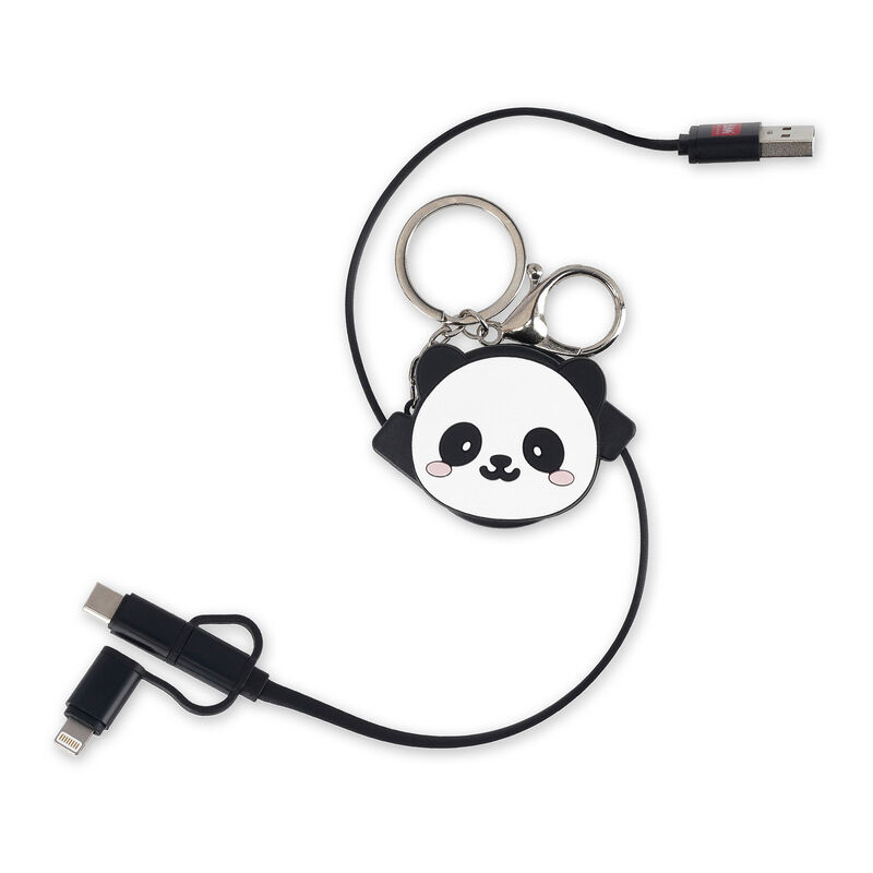 Cable de carga retráctil 3 en 1 - Charge 'N Roll