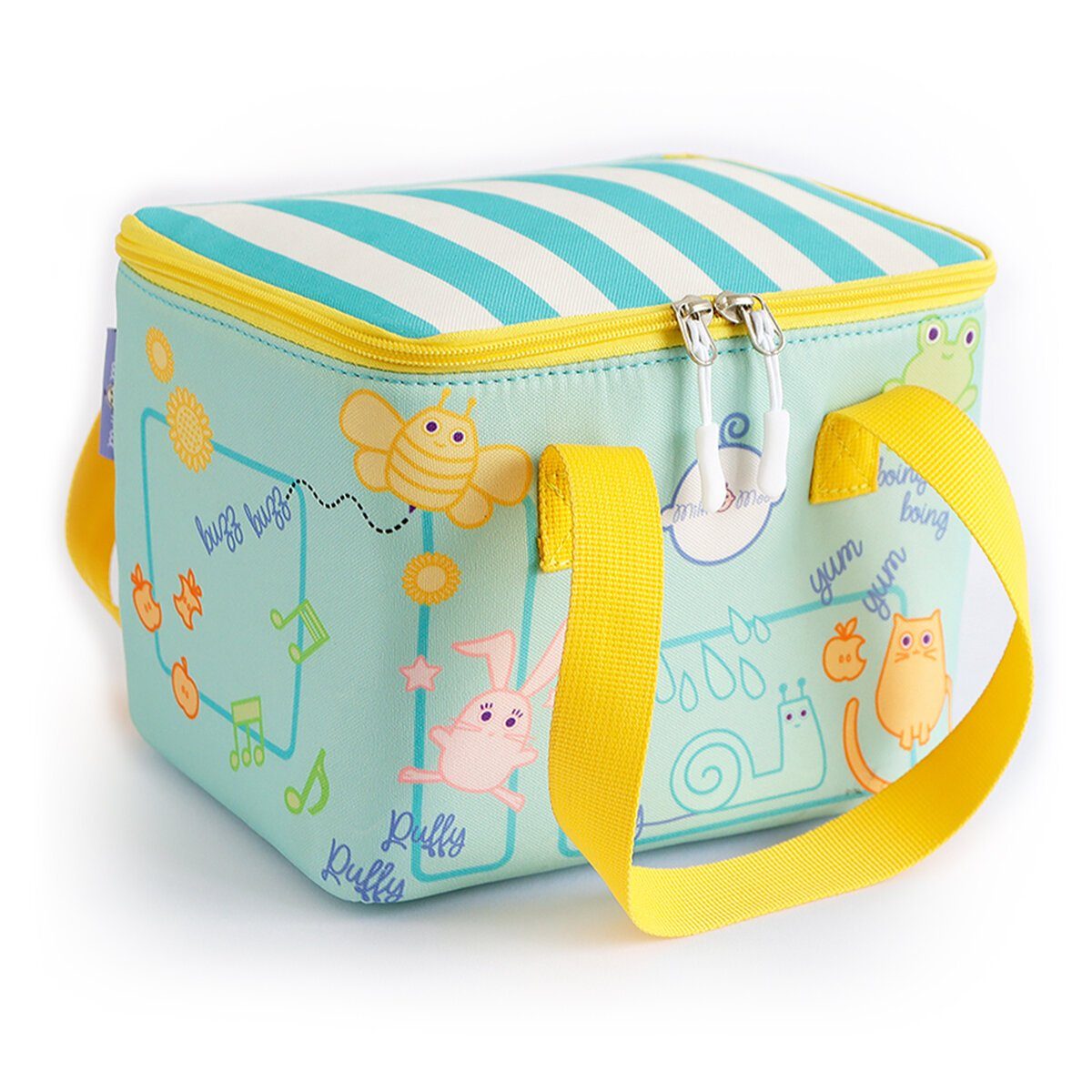 MILK&MOO Kühltasche Milk&Moo Lunchbox, Lunchtasche, Brotdose, Kühltasche, Türkis