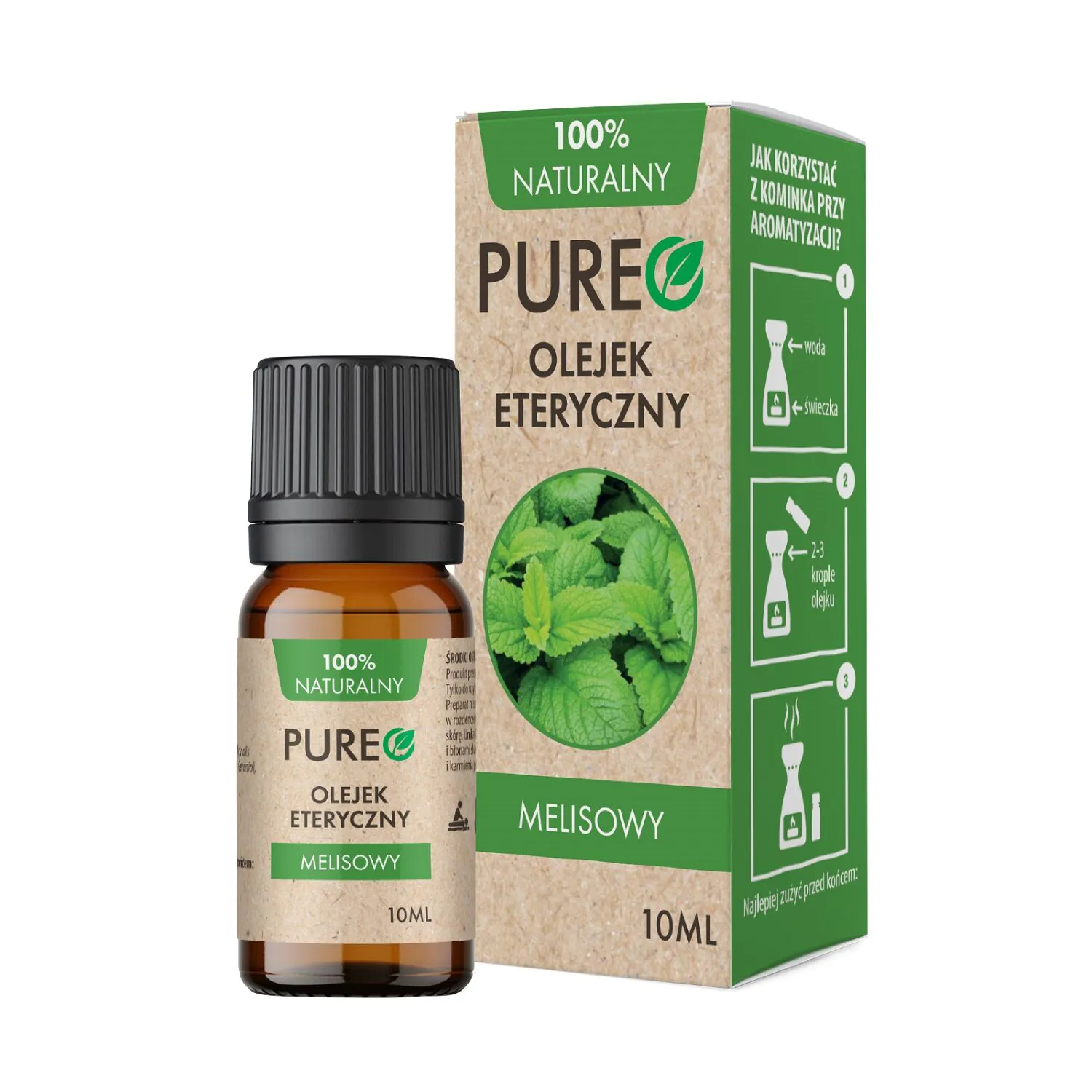 Pure Natural Melissa eterinis aliejus