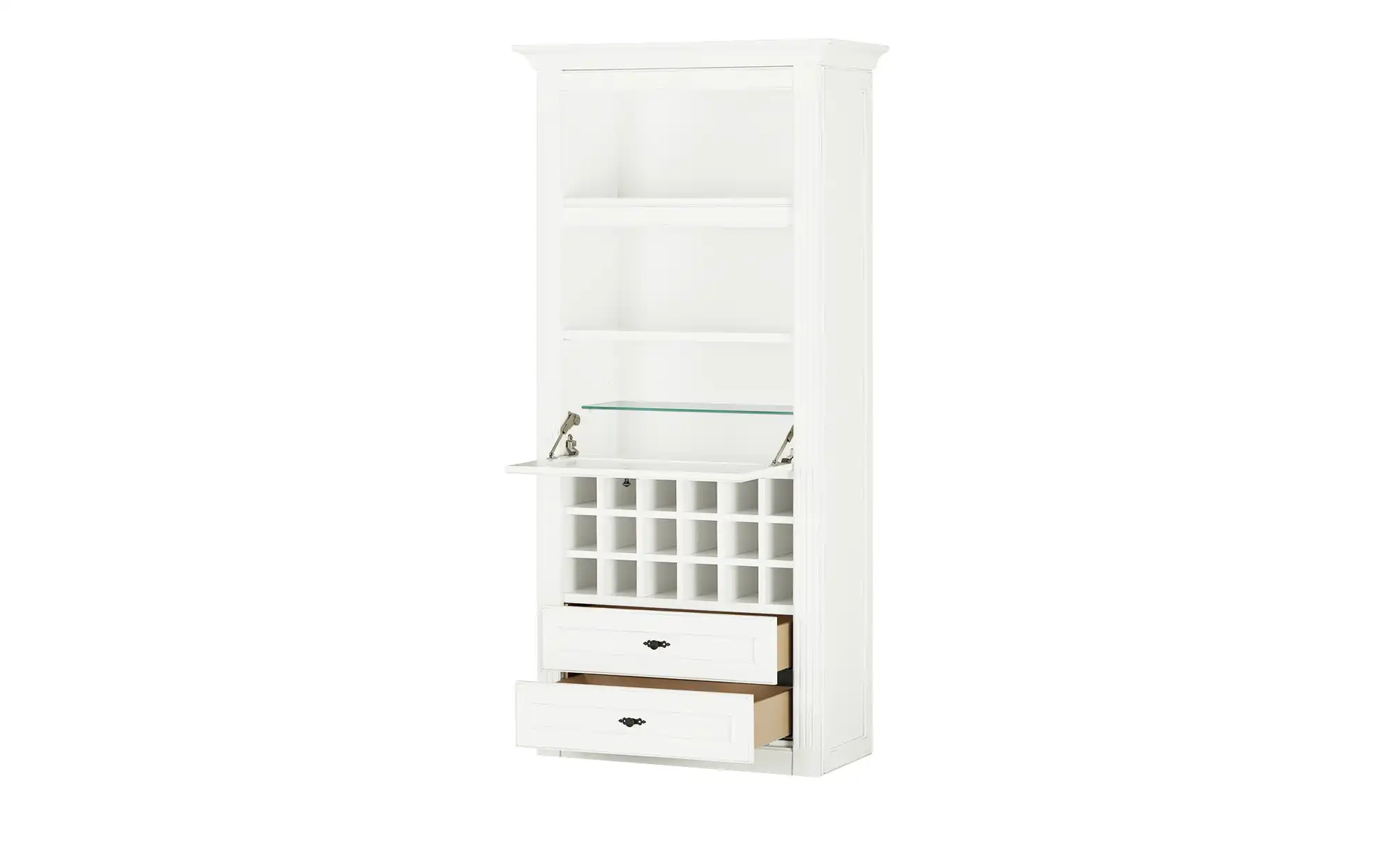 maison bleue Barschrank  mit Weinregal Petit Chalet