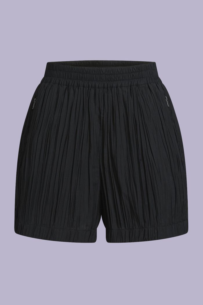 Plissierte Shorts mit hohem Bund