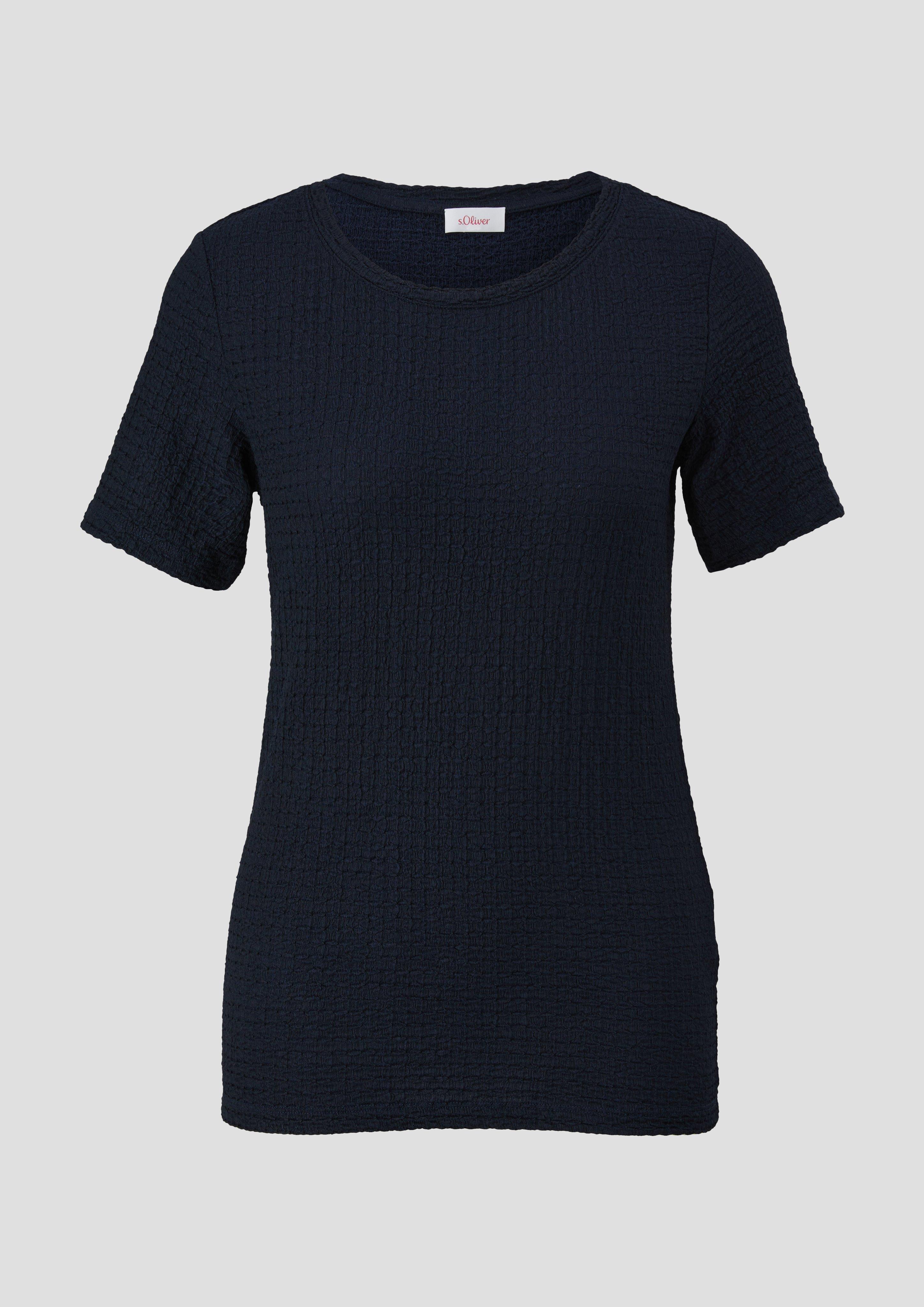 T-Shirt aus Struktur-Jersey  2157728-5959