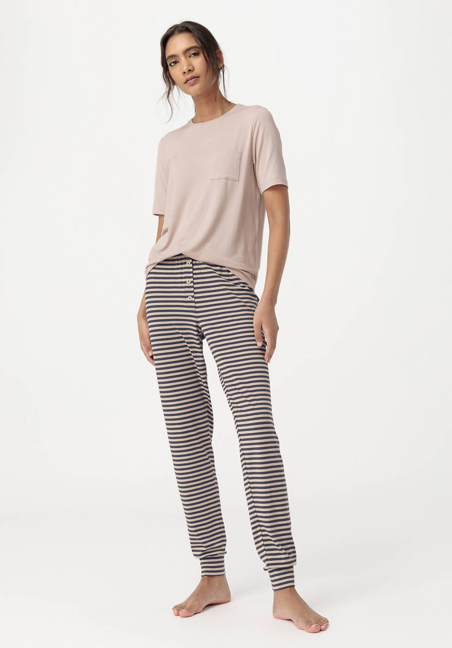 Lange Schlafhose aus Tencel™Modal