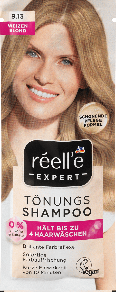 Tönungsshampoo 9.13 Weizenblond, 25 ml