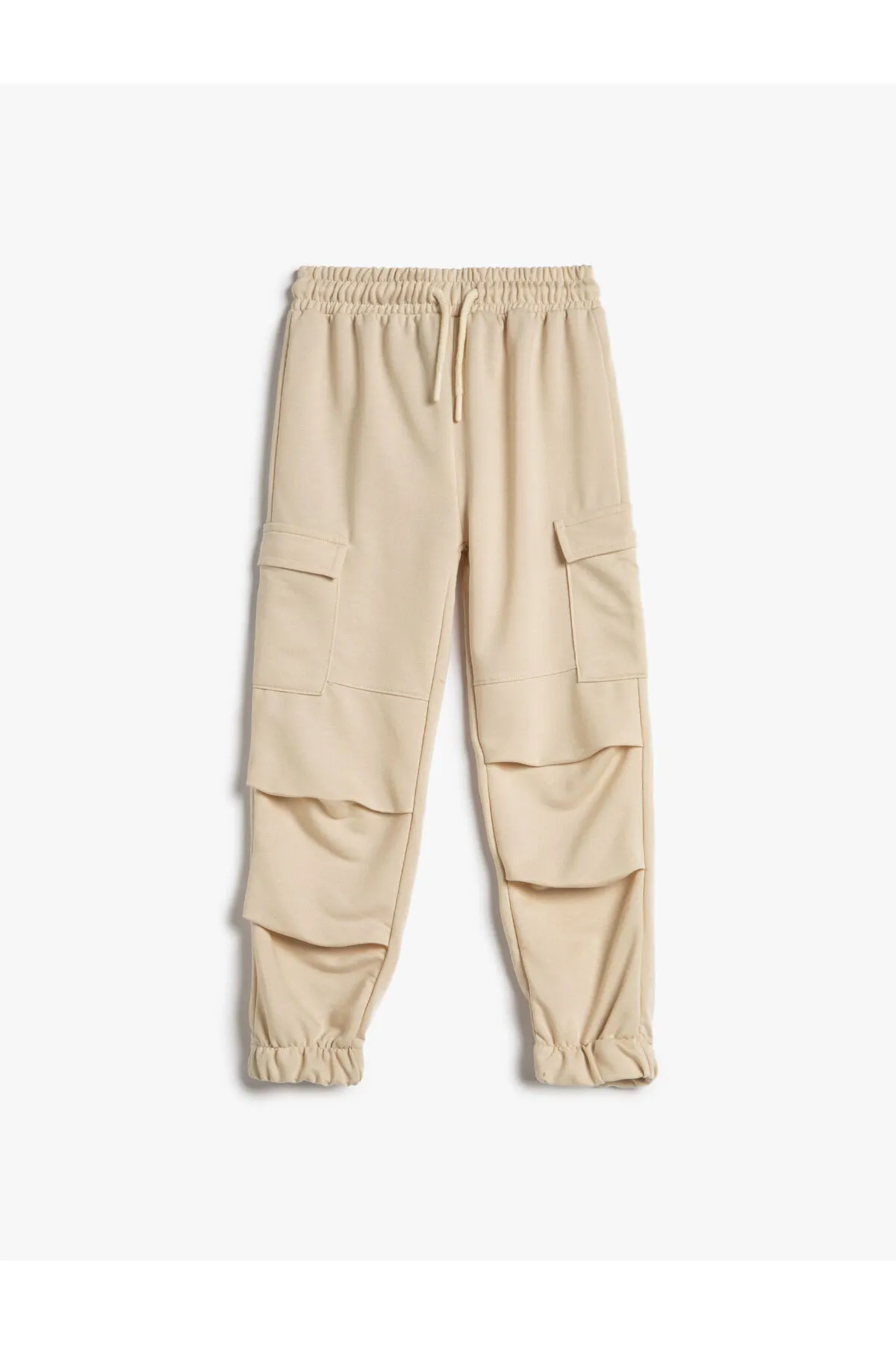 Koton  Cargo-Jogginghose mit Layer-Detail, Seitentaschen und Bindebund