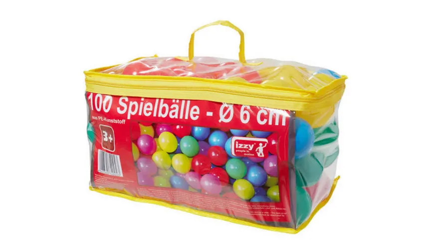 Izzy-Sport - 100 Spielbälle mit Tasche