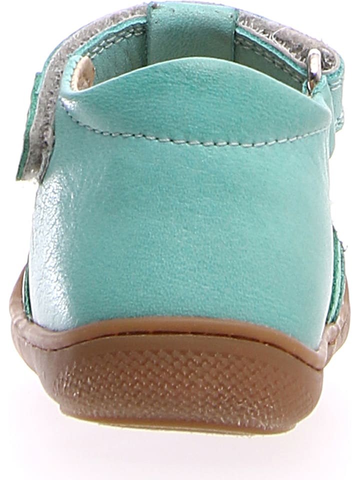 Naturino Leder-Halbsandalen in Türkis günstig kaufen